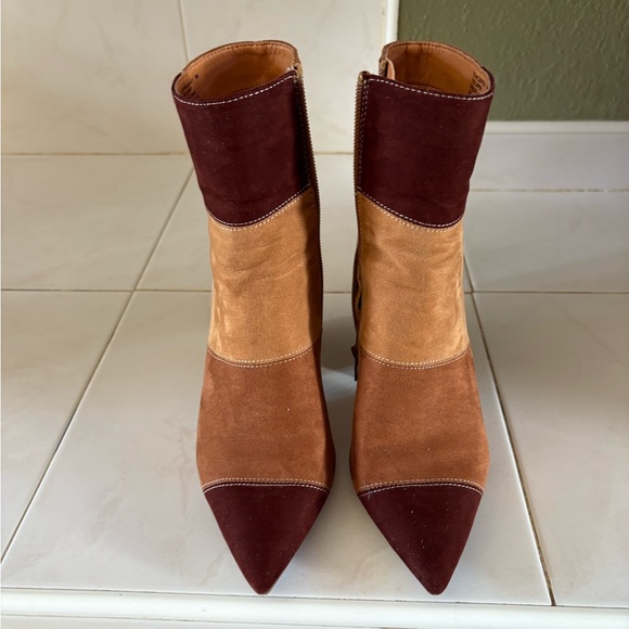 Madden Girl Patchwork Booties - Picture 4 of 8